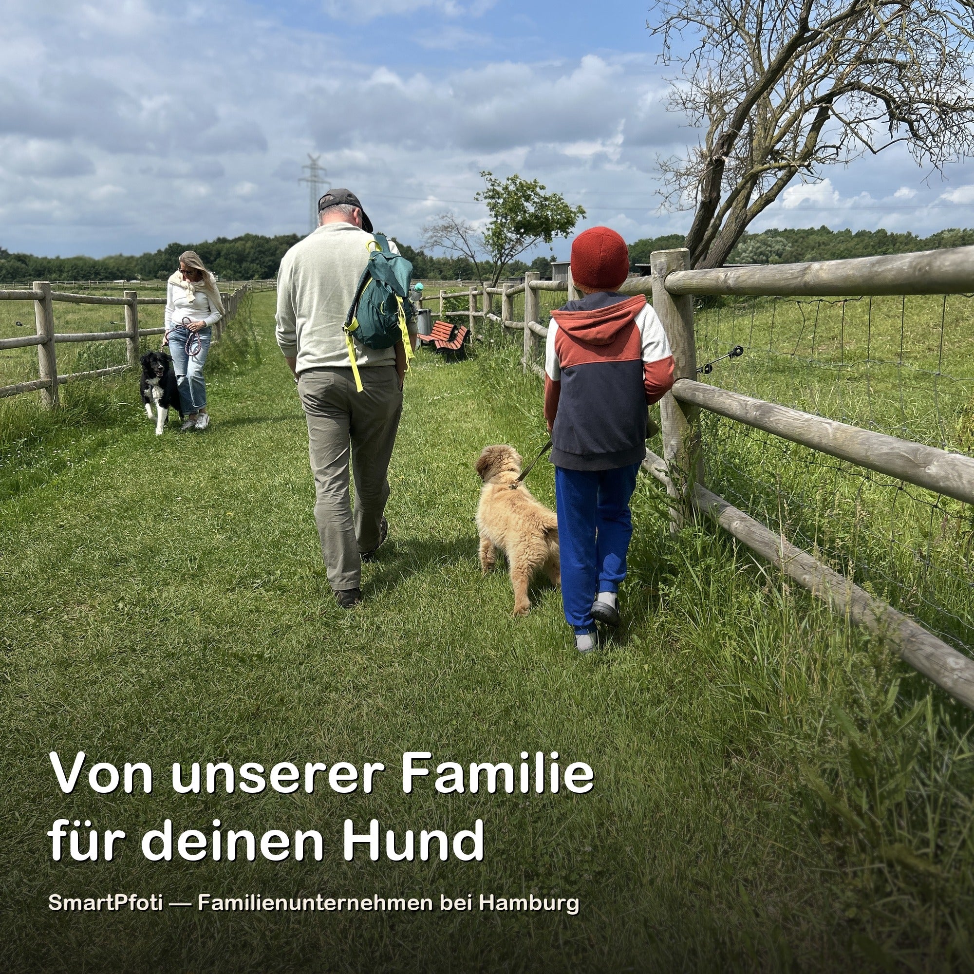 Lily, Lucas und Hündin Taffi aus Hamburg
