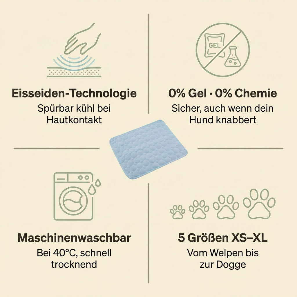 Kühlmatte für Hunde