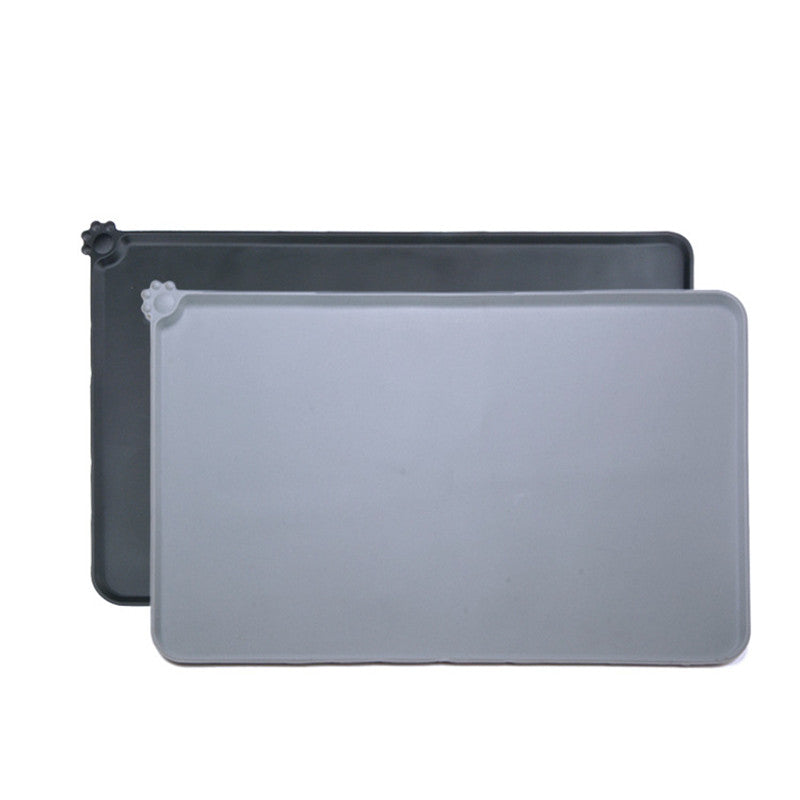 Rutschfeste Silikonmatte für Hunde & Katzen - reduziert Geräusche beim Fressen