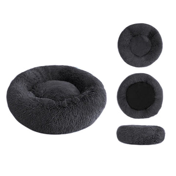 Donut-Plüschbett für Haustiere