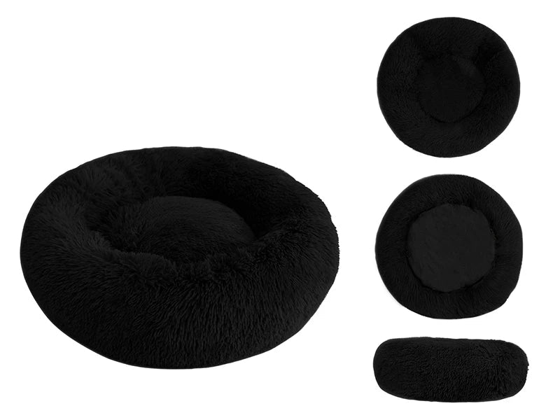 Donut-Plüschbett für Haustiere