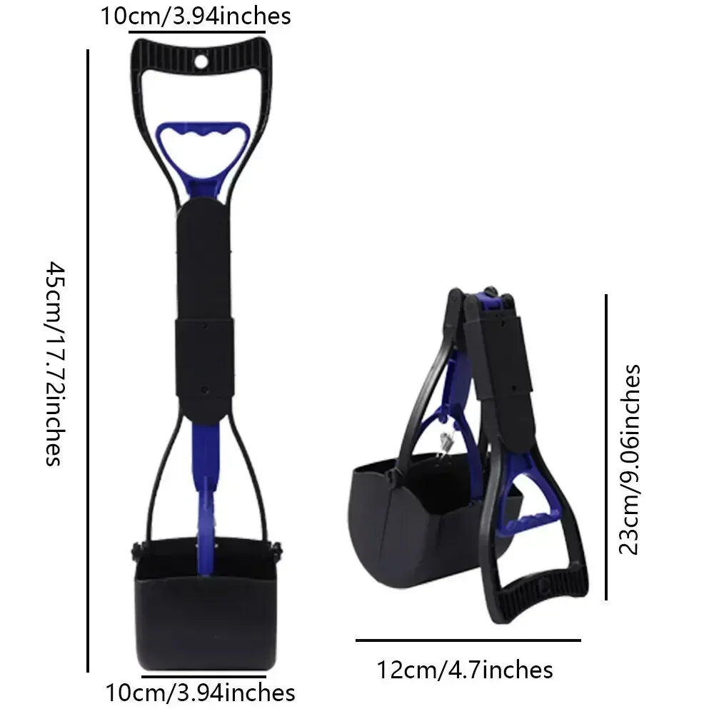 Haustier-Kotaufsammler mit langem Griff