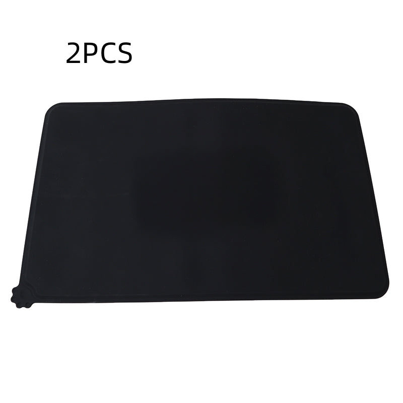 Rutschfeste Silikonmatte für Hunde & Katzen - reduziert Geräusche beim Fressen