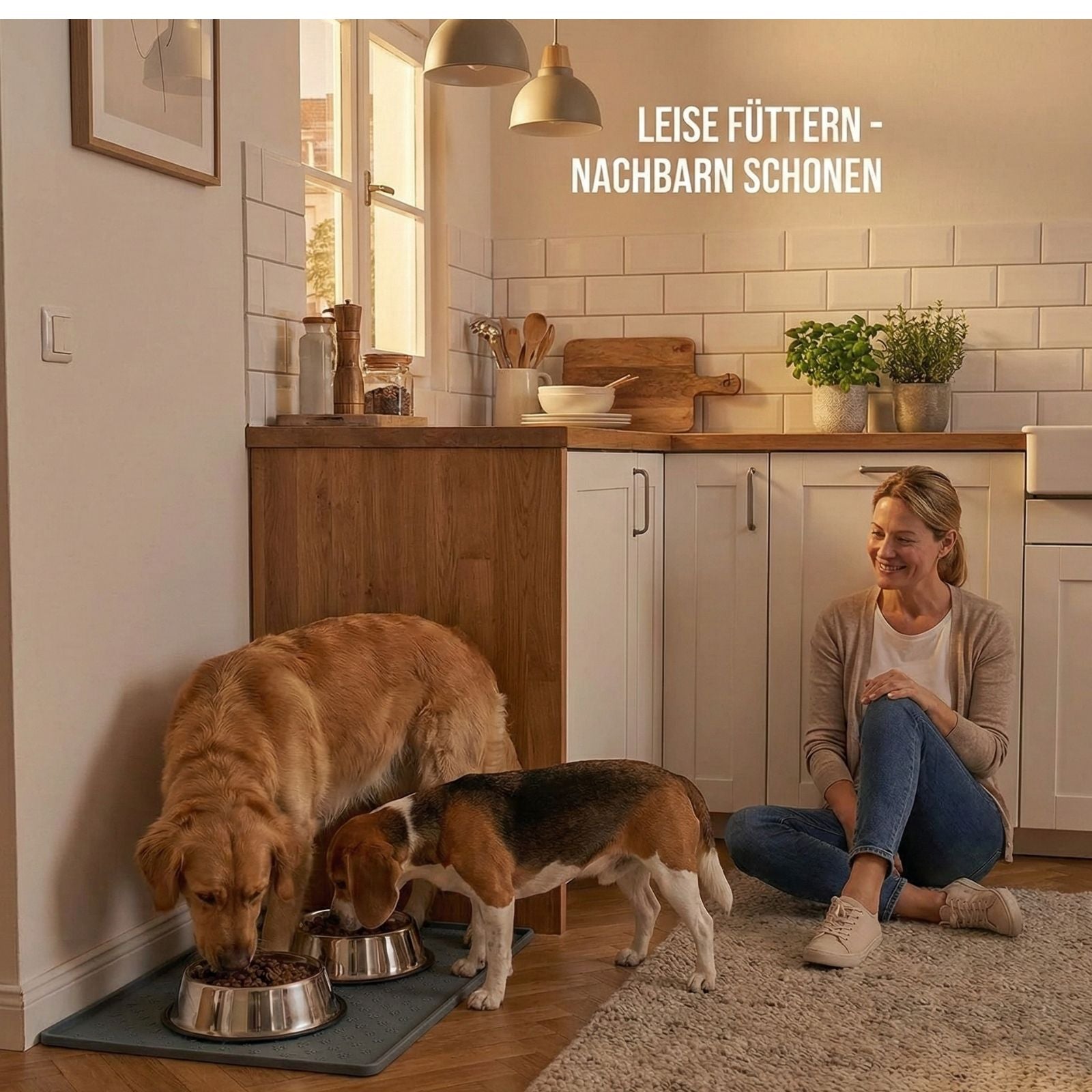 Leiser füttern – auch in der Mietwohnung